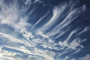 Wolken am Himmel foto