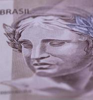 cassilandia, mato grosso do sul, brasilien, 2021 -neue zweihundert brasilianische echte banknote foto