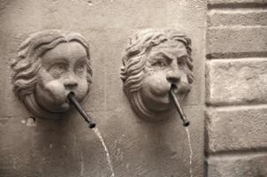 Brunnen, aix-en-provence, frankreich foto