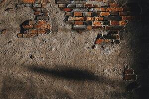 Backstein Mauer Muster Hintergrund, Backstein Haus Wände Textur foto