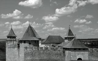 ukrainisch mittelalterlich Festung foto