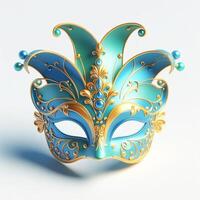 ai generiert venezianisch Karneval Maske. Tradition und Glanz foto