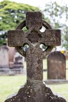 Friedhof Nahansicht Detail foto