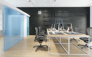 modern Büro Innere Design. foto