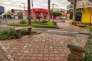 Cassilandia, Mato Grosso do Sul, Brasilien, 2021 - Sao Jose Square foto