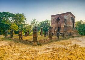 wat thraphang Tanga lang Tempel im sukhothai, UNESCO Welt Erbe Grundstück, Thailand foto