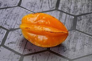 tropisch Süss lecker Obst - - Karambola foto