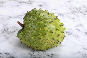 Süss reif saftig exotisch Soursop foto