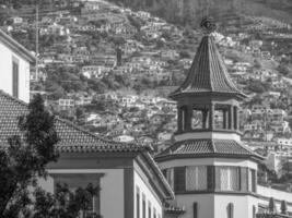 das Stadt von funchal auf Madeira Insel foto