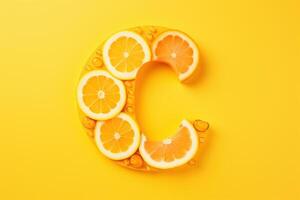 ai generiert Bedeutung von Vitamin c zum immun System foto