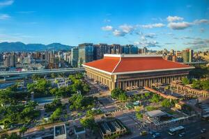 Antenne Aussicht von Taipeh Main Bahnhof, Taiwan foto