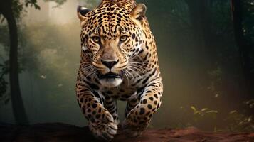 ai generiert Jaguar hoch Qualität Bild foto