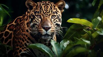 ai generiert Jaguar hoch Qualität Bild foto