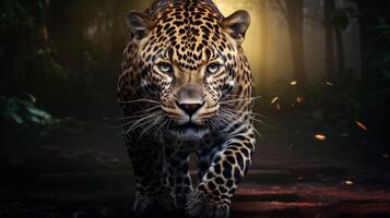 ai generiert Jaguar hoch Qualität Bild foto