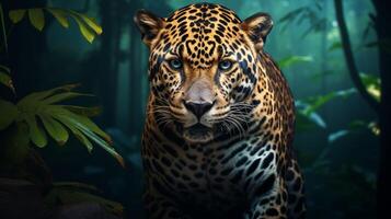 ai generiert Jaguar hoch Qualität Bild foto