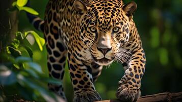 ai generiert Jaguar hoch Qualität Bild foto
