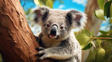 ai generiert Koala hoch Qualität Bild foto