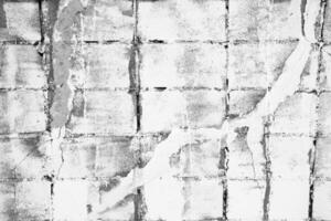 reparieren Weiß gebrochen Backstein Mauer Textur Hintergrund. foto