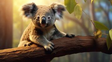 ai generiert Koala hoch Qualität Bild foto