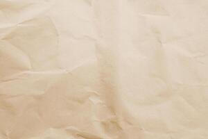 einfach braun Öko Papier Textur im Schrott Segeltuch Beige Hintergrund Foto Konzept zum Brief Kunst Design Paket Box Hintergrund. Muster zurück von glatt Pergament Reis recyceln Oberfläche und Erde Ton