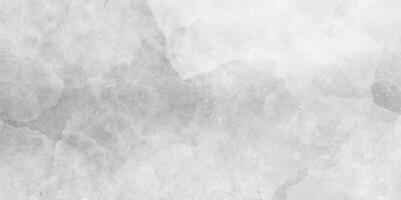 einfarbig grau aquarelle gemalt Papier texturiert Segeltuch zum Design, Jahrgang Karte, retro Vorlage. schwarz und Weiß Tinte bewirken Wasser Farbe Illustration. foto