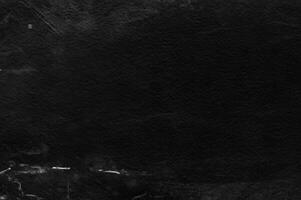 alt schwarz Stuck Mauer mit Weiß Kratzer und Kratzer Textur. texturiert Grunge Hintergrund zum Designer. foto