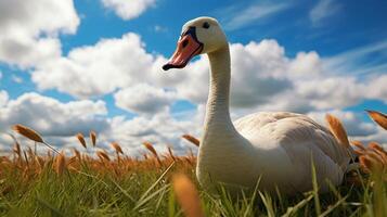 ai generiert Gans hoch Qualität Bild foto