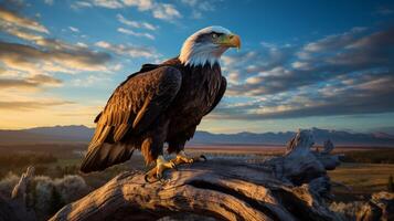 ai generiert Adler hoch Qualität Bild foto