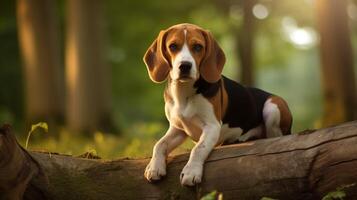 ai generiert Beagle hoch Qualität Bild foto