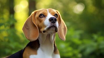 ai generiert Beagle hoch Qualität Bild foto