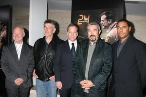Rodney Charter, Michael klick, kiefer Sutherland, jon Kassar, und kelsey mcneal foto