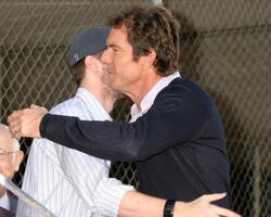 topher Anmut dennis quaid dennis quaid gehen von Ruhm Zeremonie Hollywood gehen von Ruhm los Engel, ca. November 16, 2005 foto