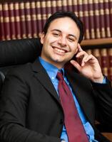 erfolgreich Anwalt Porträt foto