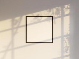 Attrappe, Lehrmodell, Simulation Poster Rahmen im modern Innere Hintergrund mit Sommer- Sonnenlicht foto