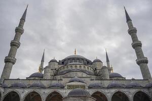 Sultanahmet Blaue Moschee in Istanbul, Türkei foto