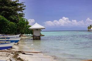 Paradies Strand im Philippinen foto