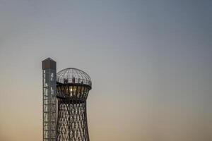 zündete oben Wasser Turm foto