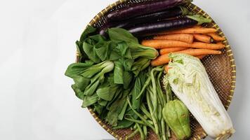 Sortiment von frisch Gemüse foto