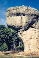 das ciudad Enkantada verzaubert Stadt geologisch Seite? ˅ im Cuenca Spanien foto