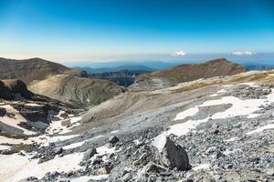 schön Landschaft von Pyrenäen Berge foto