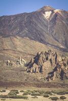 el teide National Park, Teneriffa, Kanarienvogel Inseln, Spanien foto