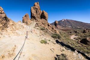 Vulkan Pico del Teide, el teide National Park, Teneriffa, Kanarienvogel Inseln, Spanien foto