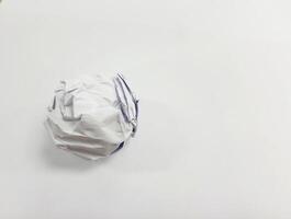 das Papier Ball Bild foto