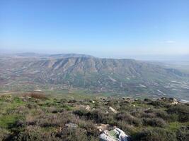 erstaunliche landschaften von israel, blicke auf das heilige land foto