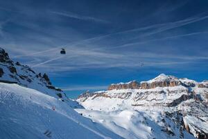 Ski Resort im Dolomiten, Italien foto