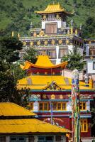 Buddhist Tempel im rewalsar, Himachal Pradesch, Indien foto