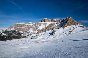 Ski Resort im Dolomiten, Italien foto