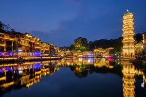 Feng huang uralt Stadt, Dorf Phönix uralt Stadt, Dorf , China foto