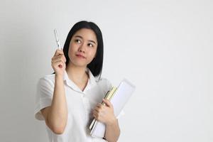 Studentin asiatische Mädchen foto
