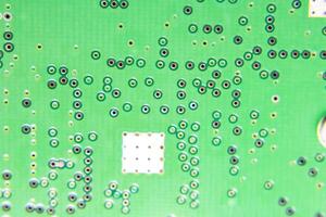 elektronisch Tafel mit elektrisch Komponenten. Elektronik von Computer Ausrüstung foto